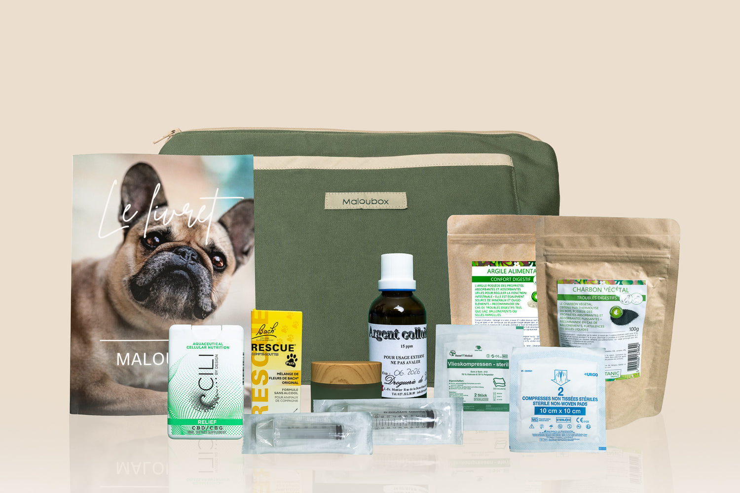 Maloubox – La box d’urgence naturelle pour chien et chat